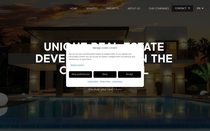 Screenshot of bajjaliconsulting.com