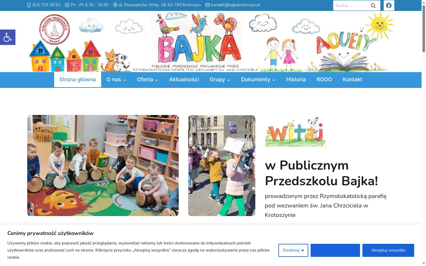 Kuvakaappaus suostumusbannerista, joka näytettiin ennen mitään vuorovaikutusta