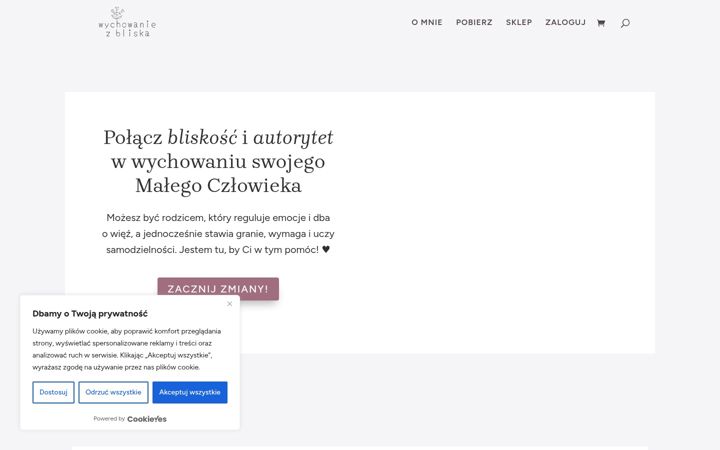 Screenshot of bajkologia.pl