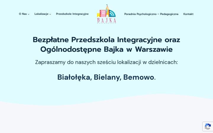 Screenshot di bajkoweprzedszkola.pl