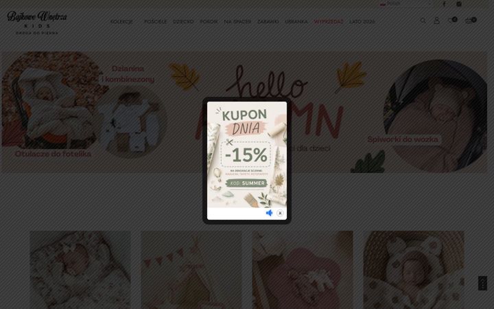Screenshot di bajkowewnetrzakids.pl
