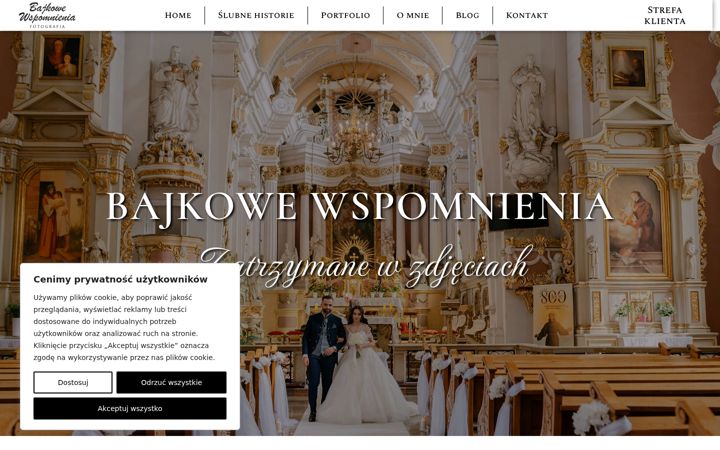 Screenshot of bajkowewspomnienia.pl