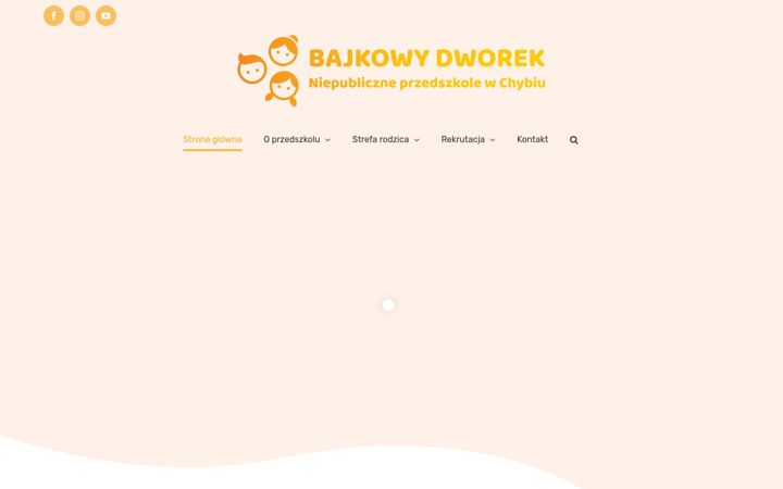 Screenshot of bajkowydworek.pl