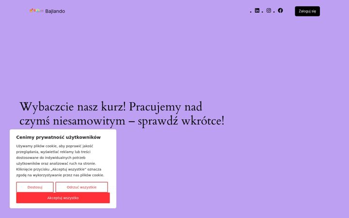 Screenshot of bajlando.pl