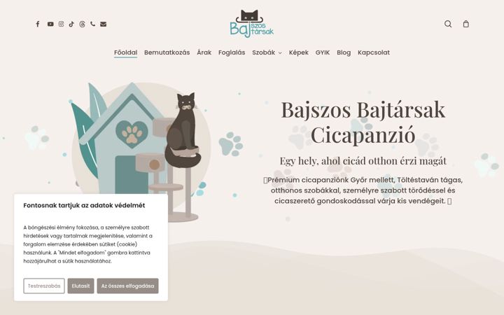 Zrzut ekranu bajszoscicapanzio.hu