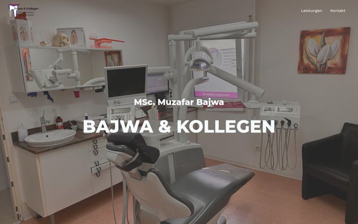 Screenshot of bajwa-kollegen.de
