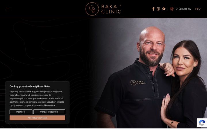 Screenshot of bakaclinic.pl