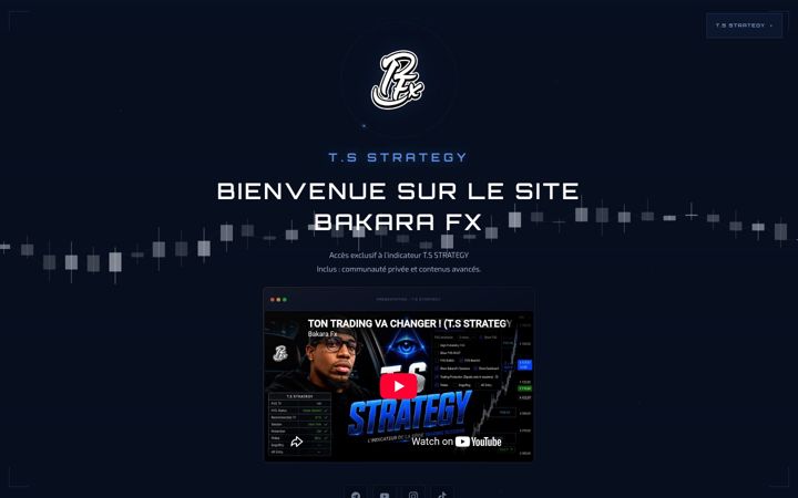 Screenshot of bakarafx.com