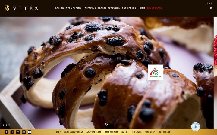 Screenshot of bakeandroll.com