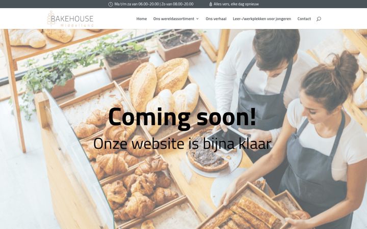 Screenshot of bakehouse.nl