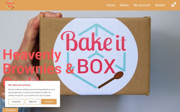 Ekrānuzņēmums no bakeitbox.co.uk