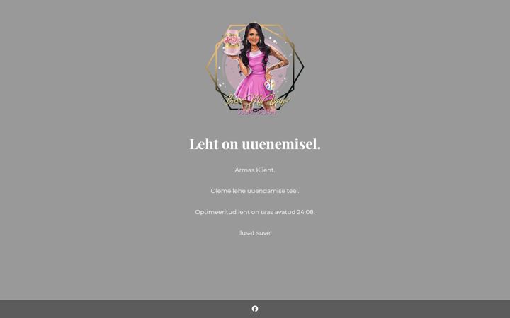 Screenshot of bakemyday.ee