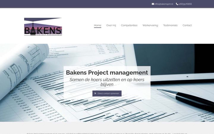 Képernyőkép: bakenspm.nl