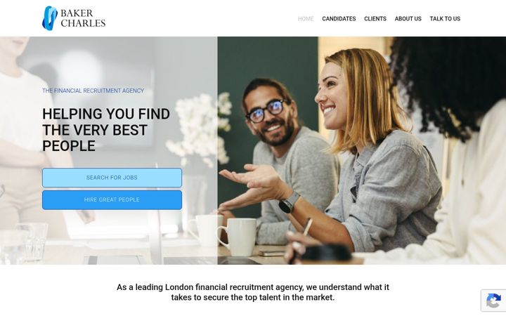 Screenshot of bakercharles.com
