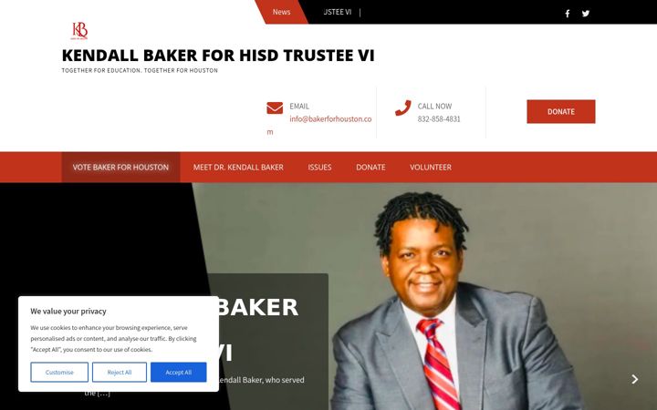 Screenshot of bakerforhouston.com