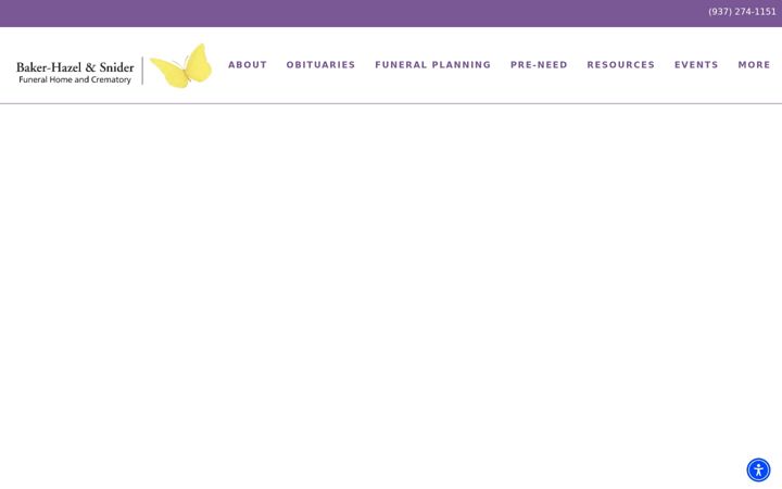 Screenshot of bakerhazelsnider.com