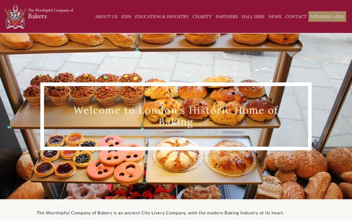 Screenshot of bakers.co.uk
