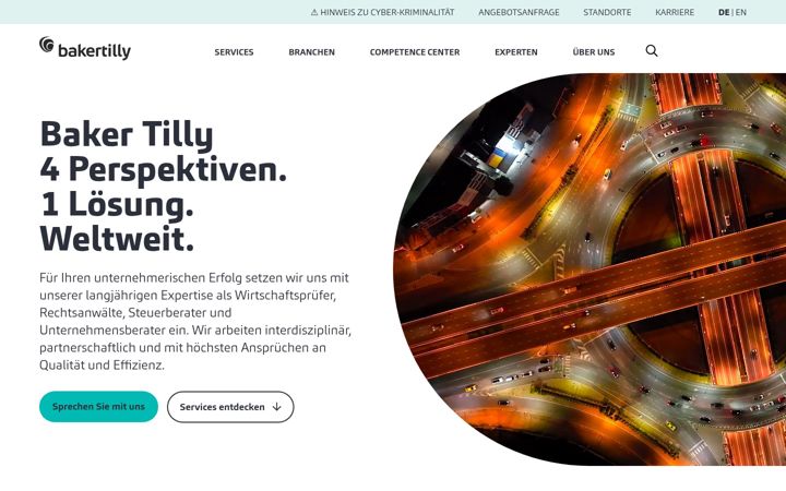 Screenshot of bakertilly.de