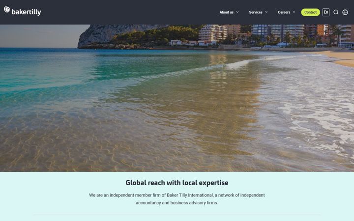 Screenshot of bakertilly.gi