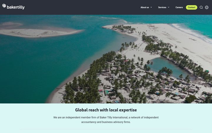 Screenshot of bakertillygh.com