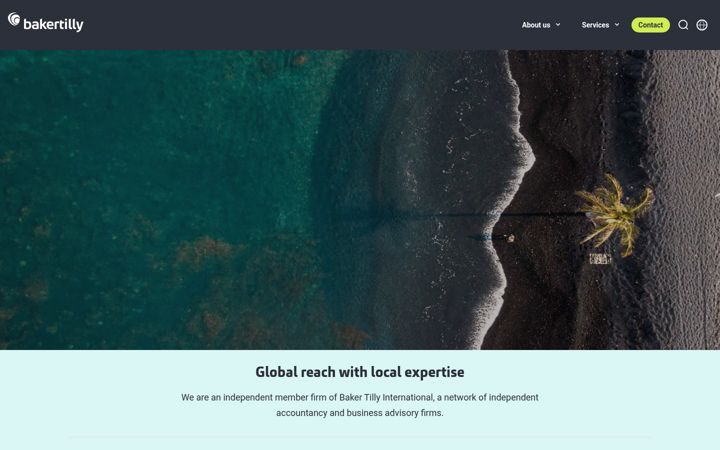 Screenshot of bakertillylr.com