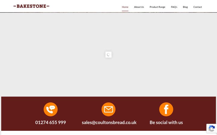 Screenshot of bakestone.co.uk