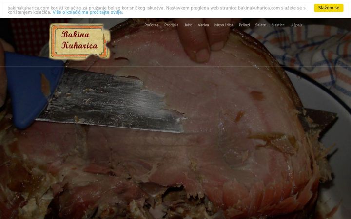 Screenshot of bakinakuharica.com
