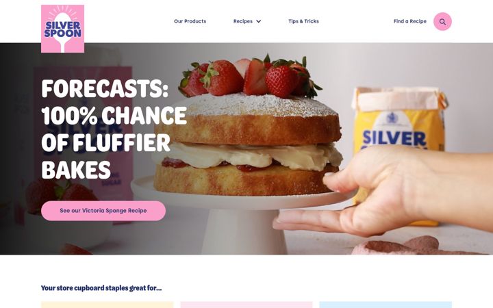 Screenshot of bakingmad.com