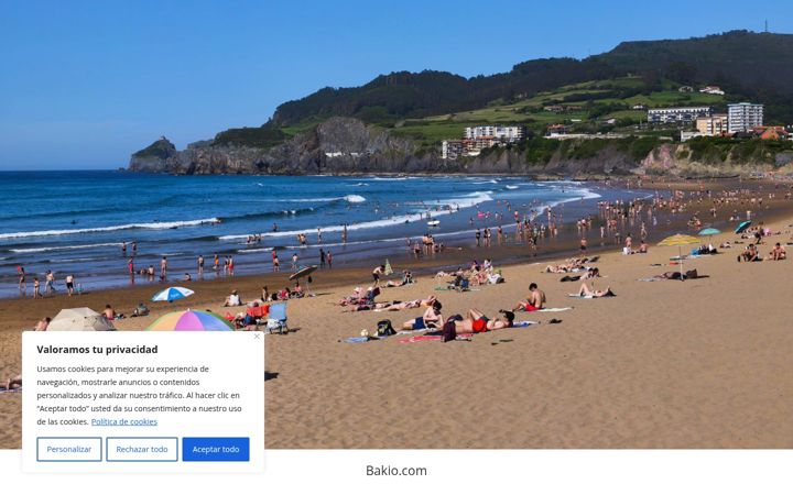 Screenshot of bakio.com