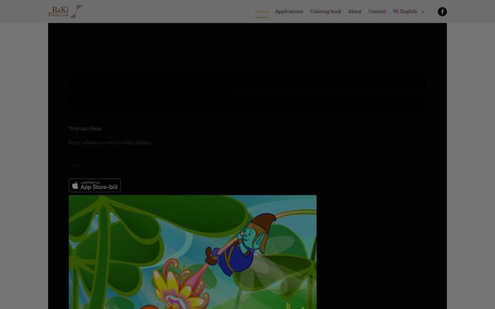 Screenshot of bakiproduction.com