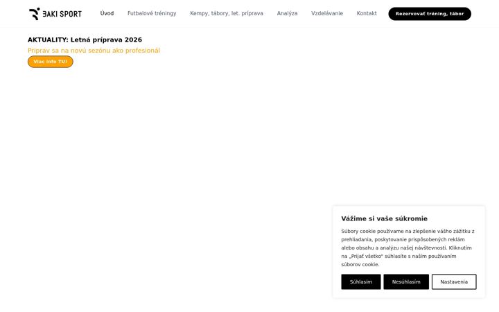 Screenshot of bakisport.sk