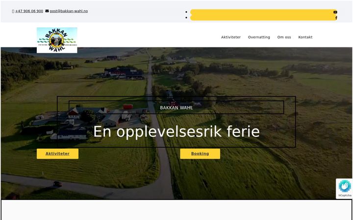 Screenshot of bakkan-wahl.no