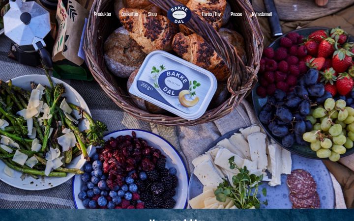 Screenshot of bakkedal.info
