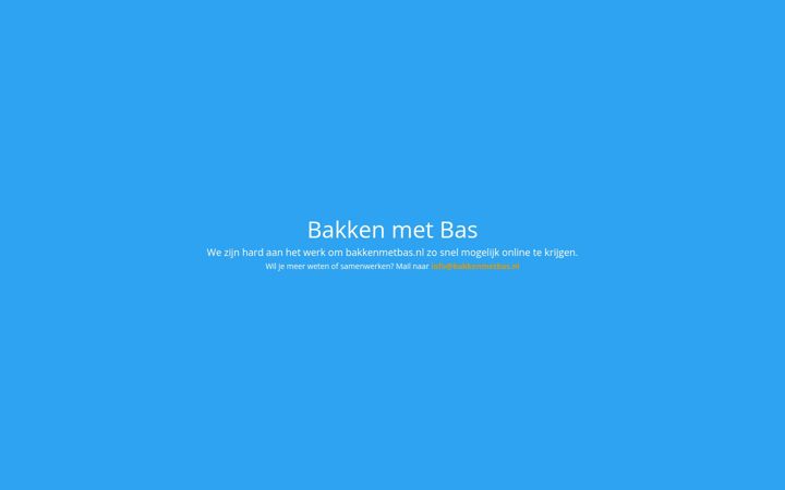 Screenshot of bakkenmetbas.nl