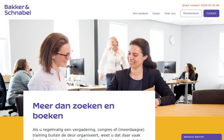 Screenshot ta' bakkerenschnabel.nl