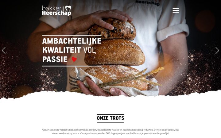 Screenshot of bakkerijheerschap.nl