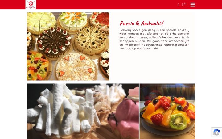 Screenshot of bakkerijvaneigendeeg.nl