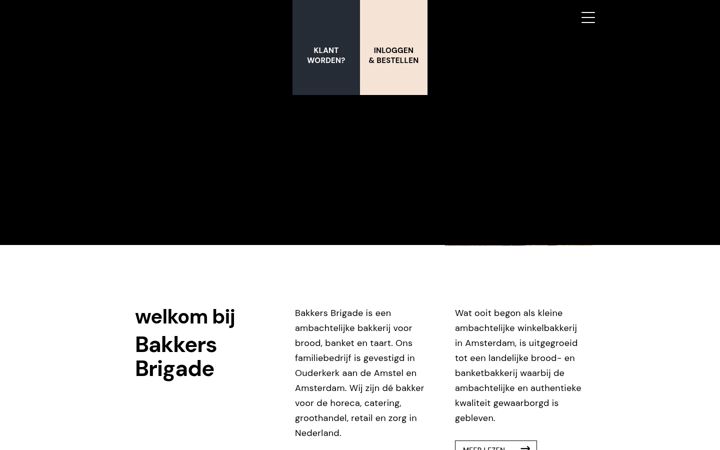 Screenshot of bakkersbrigade.nl