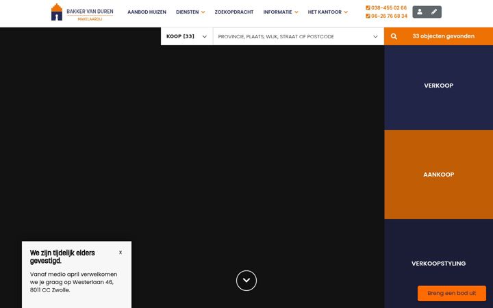 Screenshot of bakkervanduren.nl