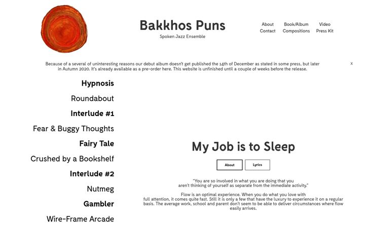 Screenshot of bakkhospuns.com