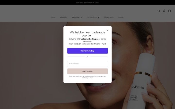 Screenshot of bakrberg.com