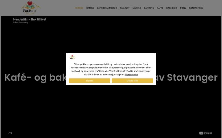 Screenshot of baktillivet.no