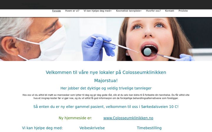 Screenshot von baktus.no