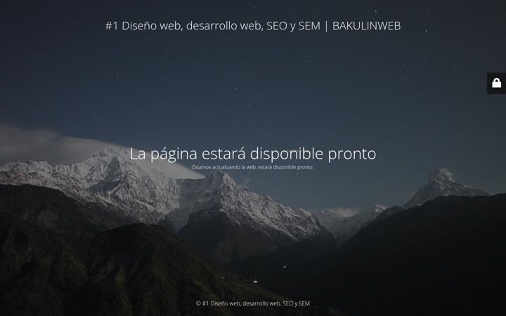 Screenshot of bakulinweb.com