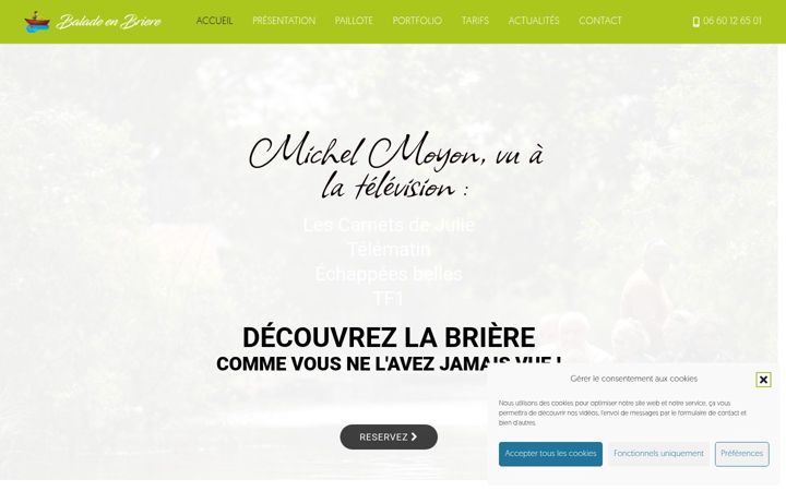 Captura de pantalla de balade-en-briere.fr