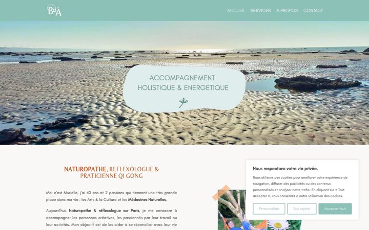 Screenshot of baladedanjou.com