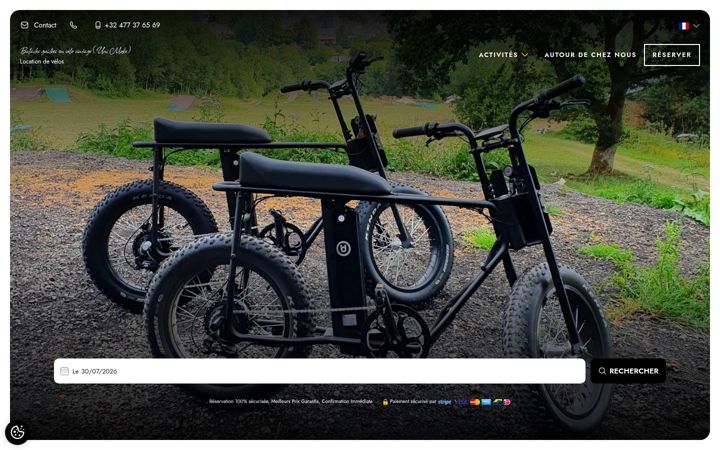 Screenshot of baladefamiliale-ebike.be