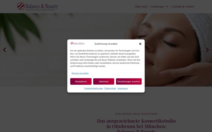 Képernyőkép: balance-beauty-muenchen.de