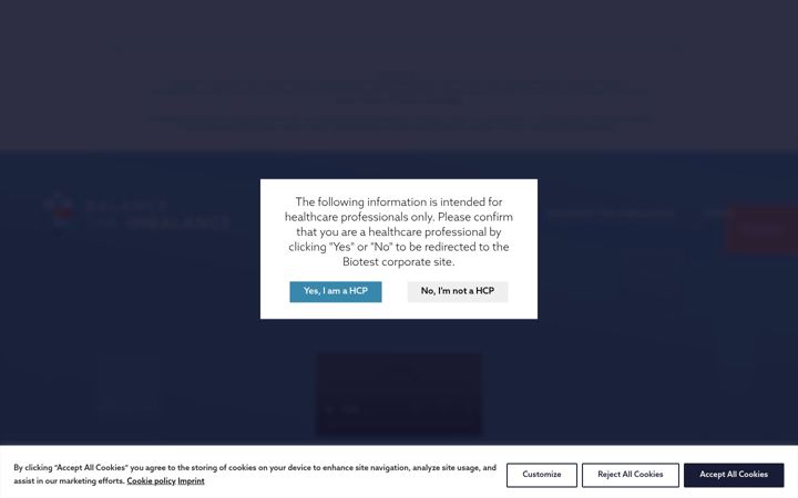 Screenshot of balance-the-imbalance.com