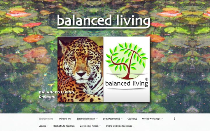 Screenshot of balanced-living.ch